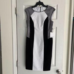 NWT  Blk/Wht Dress